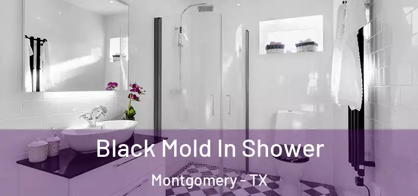 Black Mold In Shower Montgomery - TX