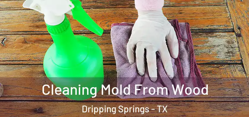 Cleaning Mold From Wood Dripping Springs - TX