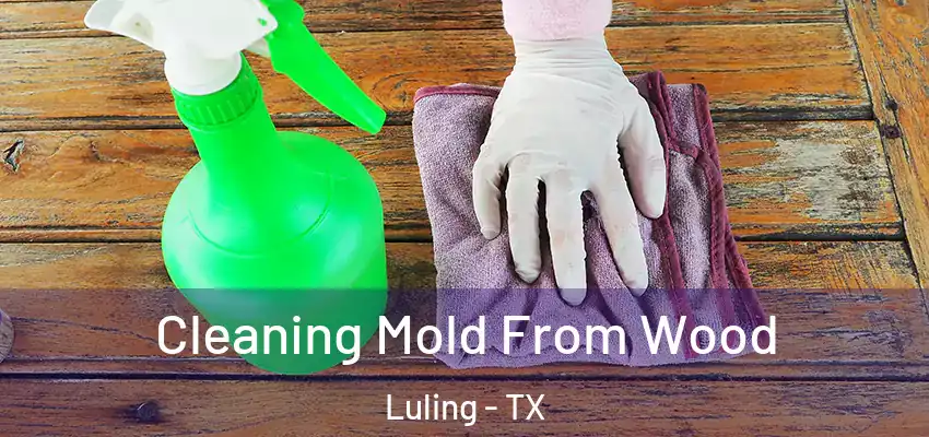 Cleaning Mold From Wood Luling - TX